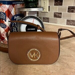 Michael Kors Tan Crossbody Bag